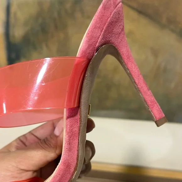 🌹VERONICA BEARD🌹 Asha Sandal Coral Suede Size: 5M